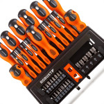 Chave Fenda/Phillps/Soquete/Bits Robust Com 39 Pecas 