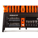 Chave Fenda/Phillps/Soquete/Bits Robust Com 39 Pecas 