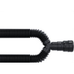 Sifao Pvc Duplo Blukit Flexivel Com Arruela Pvc Preto 030214-425