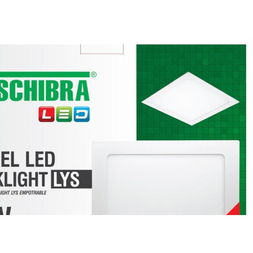 Luminaria Led Plafon Taschibra Lys Embutir Quadrado 36W 6500K 40Cm 