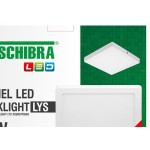 Luminaria Led Plafon Taschibra Lys Externo Quadrado 36W 6500K 40Cm 