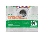 Plafonier Pvc Taschibra Branco Redondo Soquete Pvc E27 -01
