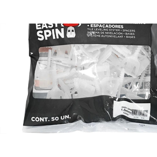 Espacador Nivelador Cortag Easy Spin 1,0Mm Com 50 Pecas 62592
