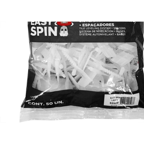 Espacador Nivelador Cortag Easy Spin 1,5Mm Com 50 Pecas 62598