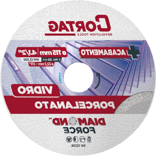 Disco Diamantado Cortag Porcelanato/Vidro 115Mm 62797