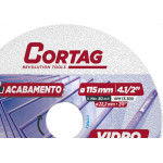 Disco Diamantado Cortag Porcelanato/Vidro 115Mm 62797