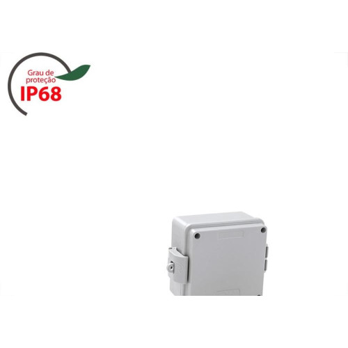 Caixa Passagem Pvc Rohdbox Standard Ip68 Cinza 110X110X 60 888112