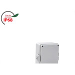 Caixa Passagem Pvc Rohdbox Standard Ip68 Cinza 160X120X 80 888152