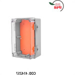 Caixa Passagem Pvc Rohdbox Completa Ip68 Transparente 250X160X120 888211
