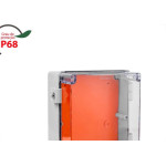 Caixa Passagem Pvc Rohdbox Completa Ip68 Transparente 250X200X130 888191