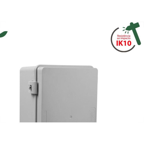 Quadro Comando Rohdbox Completo Ip68 Cinza 300X200X150 888255