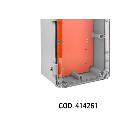 Quadro Comando Rohdbox Completo Ip68 Transparente 300X200X150 888257