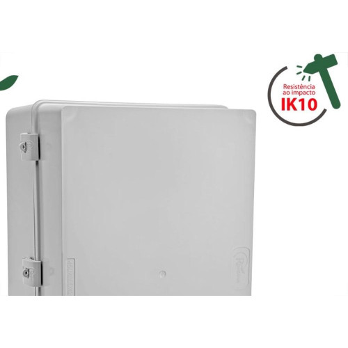 Quadro Comando Rohdbox Completo Ip68 Cinza 450X300X200 888264