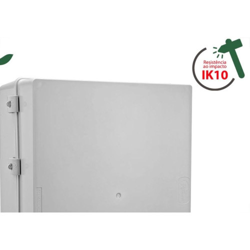 Quadro Comando Rohdbox Completo Ip68 Cinza 500X400X200 888268