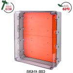 Quadro Comando Rohdbox Completo Ip68 Transparente 500X400X200 888270