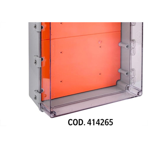 Quadro Comando Rohdbox Completo Ip68 Transparente 500X400X200 888270