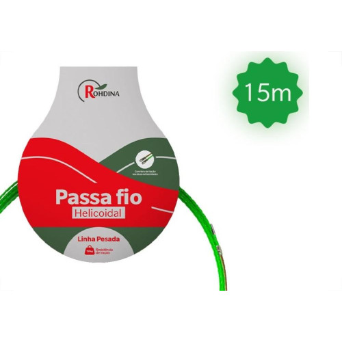 Passa Fio Helicoidal Rohdina 15M Pesada 