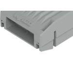 Conector Gelbox Wago 4Mm Cinza Tamanho 1 207-1331  - Kit C/4 