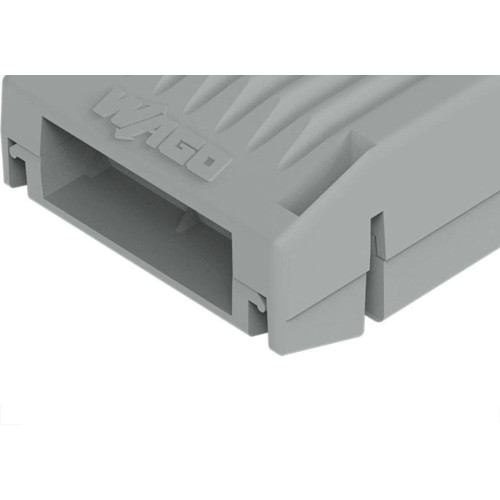 Conector Gelbox Wago 4Mm Cinza Tamanho 1 207-1331  - Kit C/4 