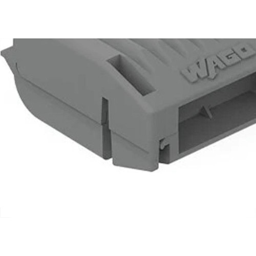 Conector Gelbox Wago 6Mm Cinza Tamanho 1 207-1431  - Kit C/4 