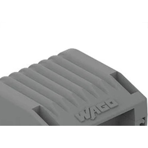 Conector Gelbox Wago 6Mm Cinza Tamanho 1 207-1431  - Kit C/4 