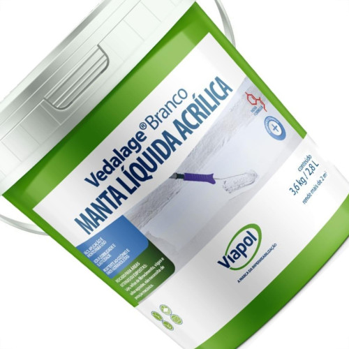 Manta Liquida Vedalage Viapol 3,6Kg Galao V0217893