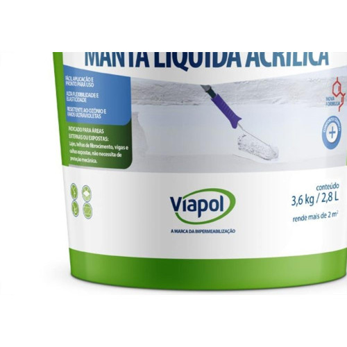 Manta Liquida Vedalage Viapol 3,6Kg Galao V0217893