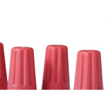 Conector Torcao Santos Ate 5,5Mm Laranja Com 5 Pecas 2703