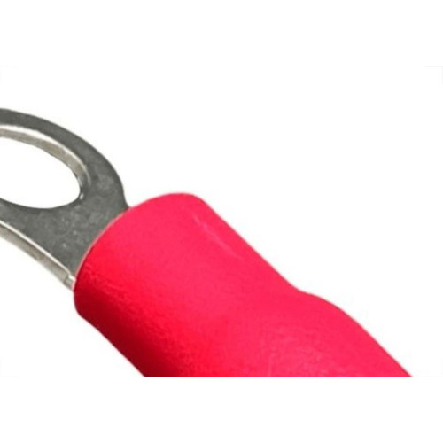 Pre-Isolado Asantos Anel 0,5/1,5 Vermelho M 3 Com 10 Pecas 1801