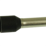 Pre-Isolado Asantos Ilhos 1,5Mm Preto Com 10 Pecas 1986