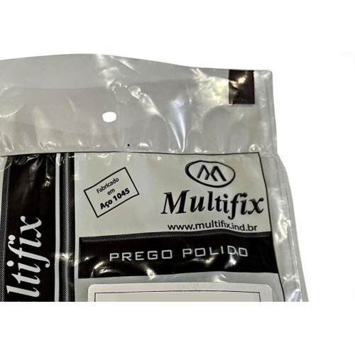 Cartela Prego Multifix Com Cabeca  18X27 (3,40X62mm) Com 50 Gramas Pp1827Cc