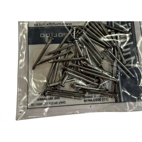 Cartela Prego Multifix Sem Cabeca  17X18 (3,00X41mm) Com 50 Gramas Pp1718Sc
