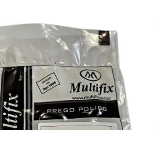 Cartela Prego Multifix Sem Cabeca  18X27 (3,40X62mm) Com 50 Gramas Pp1827Sc