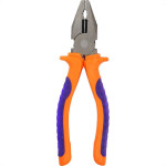 Alicate Universal Pvc Western 08''Cabo Laranja/Roxo 77/8