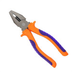 Alicate Universal Pvc Western 08''Cabo Laranja/Roxo 77/8
