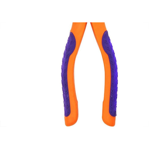 Alicate Universal Pvc Western 08''Cabo Laranja/Roxo 77/8