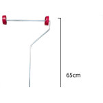 Garfo Com Bucha Compel Para Rolo 23Cm Cabo 65Cm 0.2088