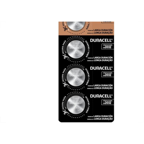 Pilha Duracell Bateria 3V Cr2032 Com 5 Peças 