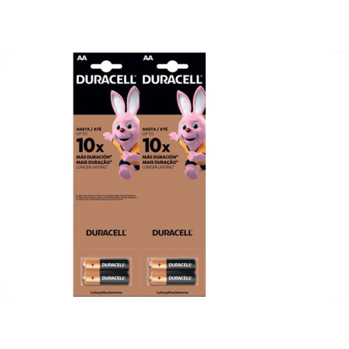 Pilha Duracell Alcalina Pequena Aa Cartela 12 Pecas 