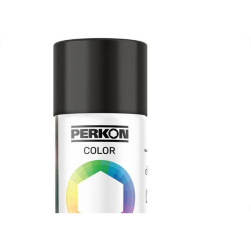 Tinta Spray Perkon Uso Geral Preto Fosco 300Ml 7207