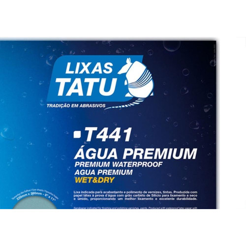 Lixa Dagua Tatu 1500 Premium T44115001050 - Kit C/50 