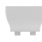 Assento Sanitario Astra ''Soft Colse'' Oval Branco Tov2/Sc*Br1