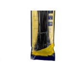 Abracadeira Nylon Brasfort Preta 3,6X300 100 Pecas 9016