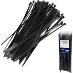 Abracadeira Nylon Brasfort Preta 3,6X400 100 Pecas 9018