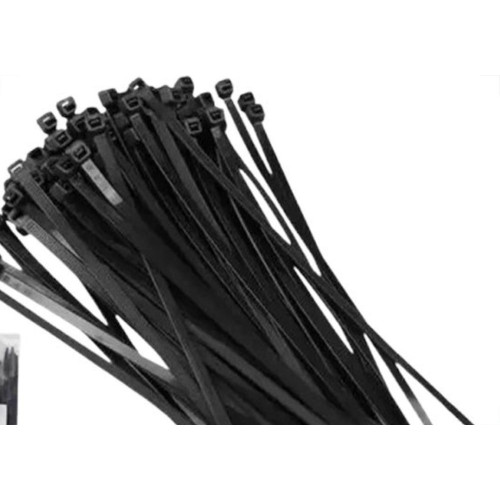 Abracadeira Nylon Brasfort Preta 3,6X400 100 Pecas 9018