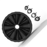 Roda 8'' Fbpneu Universal 100Kg