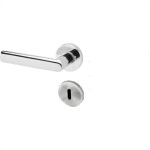 Fechadura Lafonte 880 Interna Roseta Inox Polido Redonda 55Mm -0