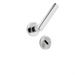 Fechadura Lafonte 880 Interna Roseta Inox Polido Redonda 55Mm -0
