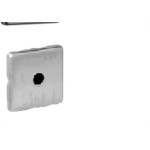 Fechadura Lafonte 456 Wc Roseta Inox Escovado Quadrada 40Mm -0