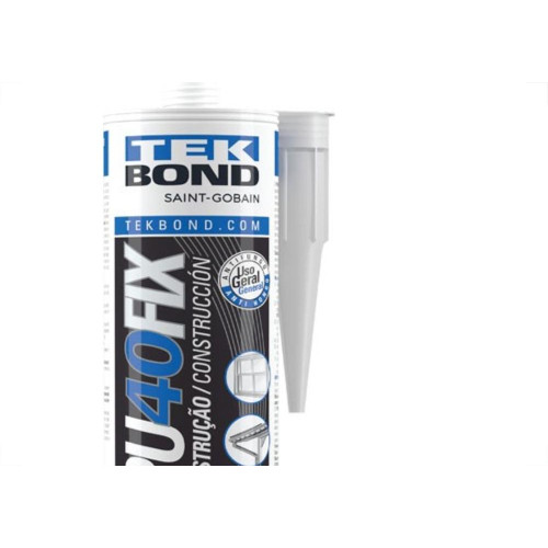 Cola Selante Pu Fix Tekbond Preta 387G 